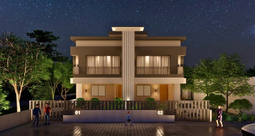 Dharm Villas, Somatne
