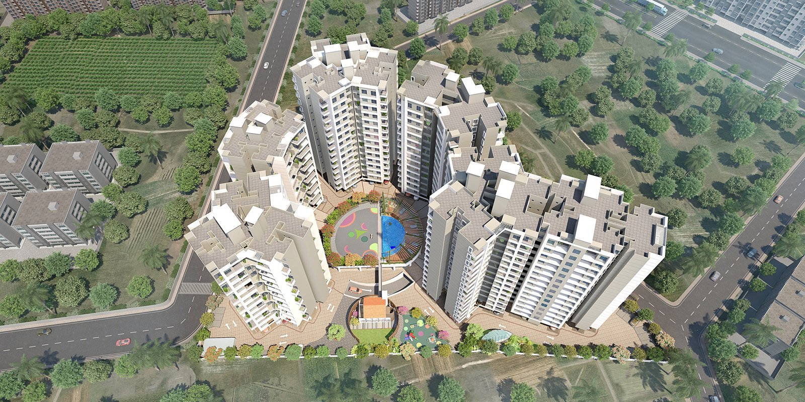 Rose Gardenia, Kiwale, Pune
